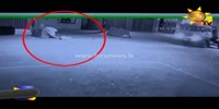 Man lays to sleep on the road and gets run over by a truck