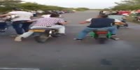 Amateur bike race in Colombia goes wrong
