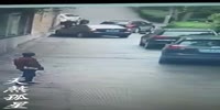 Woman gets run over by reversing female driver