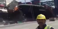 2 cargo ships collide in Karachi