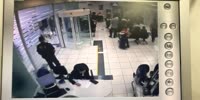 Aother angle of a bank robbery ended with two killed criminals