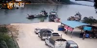 Swimming lesson for a stupid driver