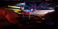 Bus crash in Thailand: barely alive man gets help