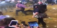 Drunk brawl at Mexican live show