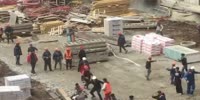 Mass fight of migrant workers from Middle Asia in Moscow