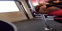 Couple having sex in subway