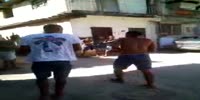 Real street war: shootout between two rival gangs in slums