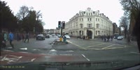 Dashcam captures amazing action