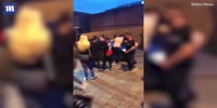 Driver plows into the crowd in UK