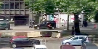 Exact Moment Belgium Suspect is Shot