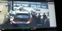 Back of car explodes killing group of people