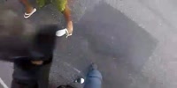 Biker films as he gets robbed off his vehicle