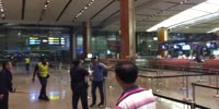 Australian man fights security at Singapore airport