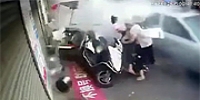 Old Ladies Wiped out by Crashing Car
