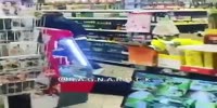 Two men are cruelly beaten in a store