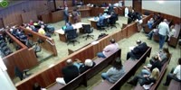 Escape attempt from court.