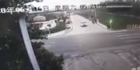 Truck crushing a car kills two inside