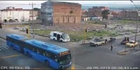Police chase in Colombia ends with a fatal accident
