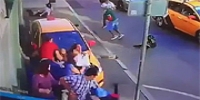Moscow Taxi Driver Plows Through Soccer Fans