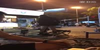 Girl beats her BF