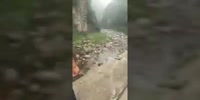 Another Chinese driver falls into the river