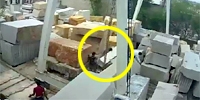 Crushed by Massive Concrete Block