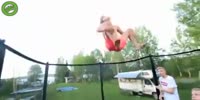 Backbreaking trick.