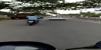 Drunk rider falls on the road and dies on spot