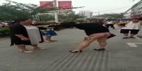 Mistress humiliated in the street