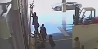 Granite Slab Falls on Workers