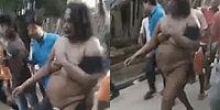 Indian Woman Paraded Around Nude