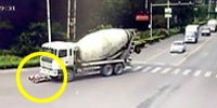 Cement Truck Leaves No Survivors