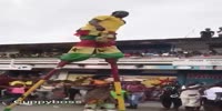 Jamaican Stilts dance fail