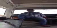Bus driver kicks out rude passenger
