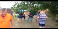 Russian wedding fight