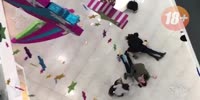 Girl falls landing on another girl breaking her neck