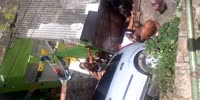 Car went off road crushing favela people
