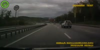 Get out of the car quickly..