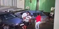 Dad & son are robbed off their car