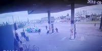 Mexican police shootout with thugs
