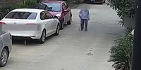 87YO granny violently attacked after she made a note to this scumbag