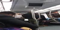 Italian racist attacks Indian man in subway train