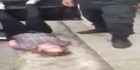 Drunk female judge kicks a cop after she caused an accident