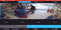 a professional thief steal a money package from a supermarket