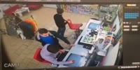 Axe wielding robber disarmed by employees