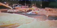 Mercedes fatal flight caught on CCTV
