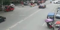 Typical Chinese driving or an attempted murder?