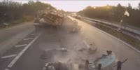 Tough crash in UK