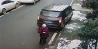 Old Lady Run Over by Her Family