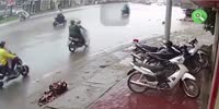 Two on scooter instantly killed by truck